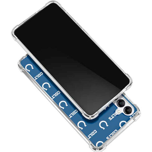 NFL Indianapolis Colts Blitz Series Galaxy A15 5G Clear Case